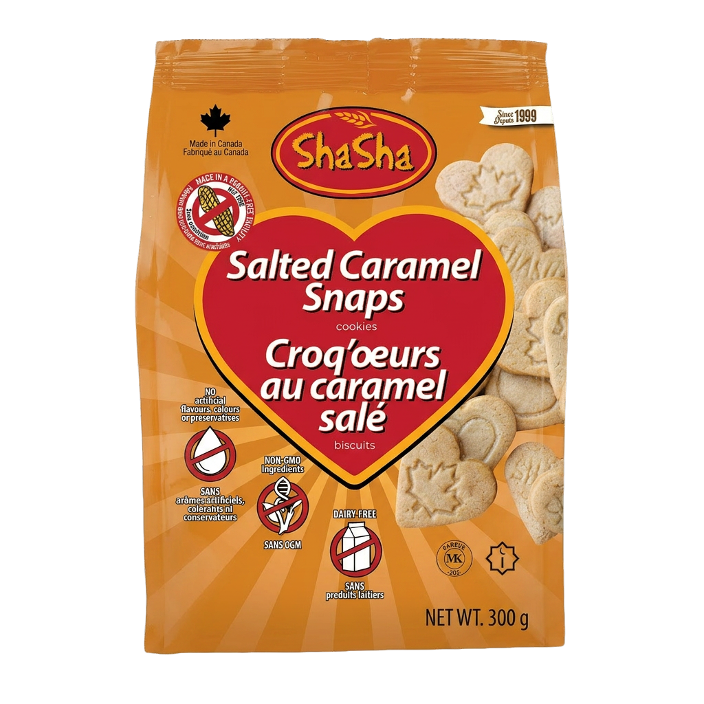 Salted Caramel Snaps