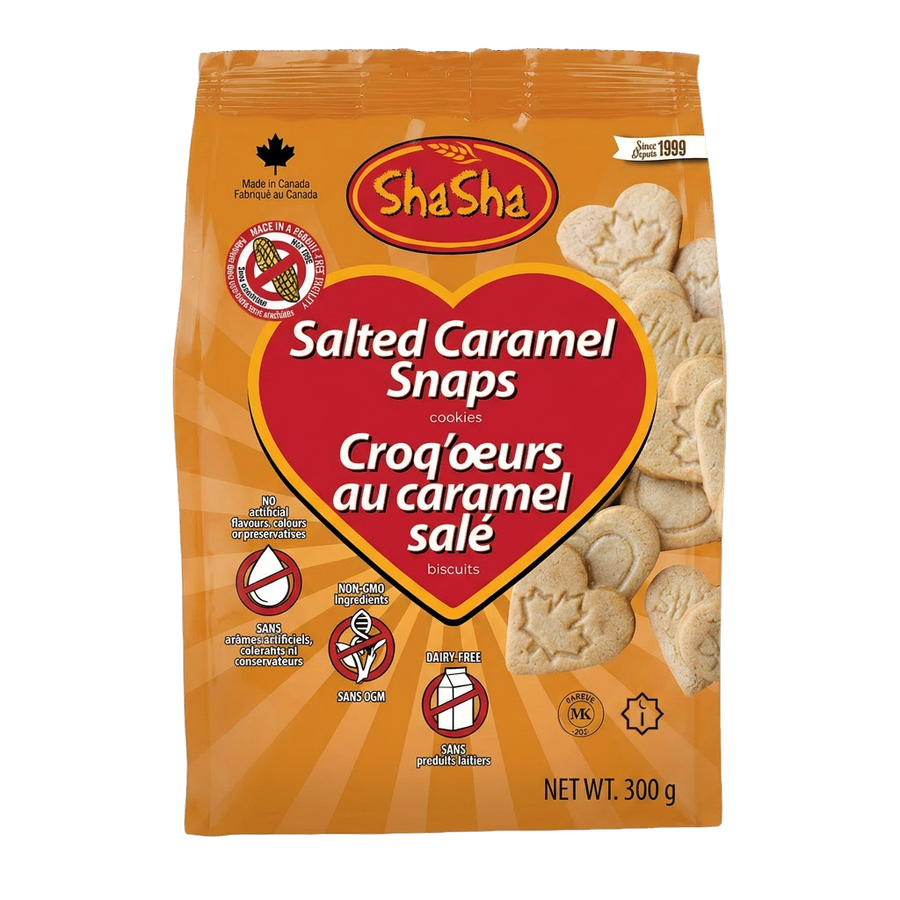 Salted Caramel Snaps
