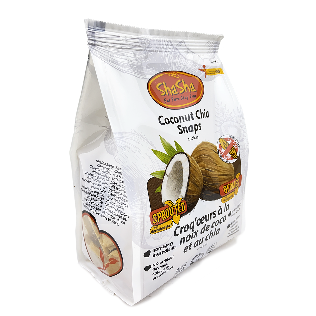 Coconut Chia Snaps