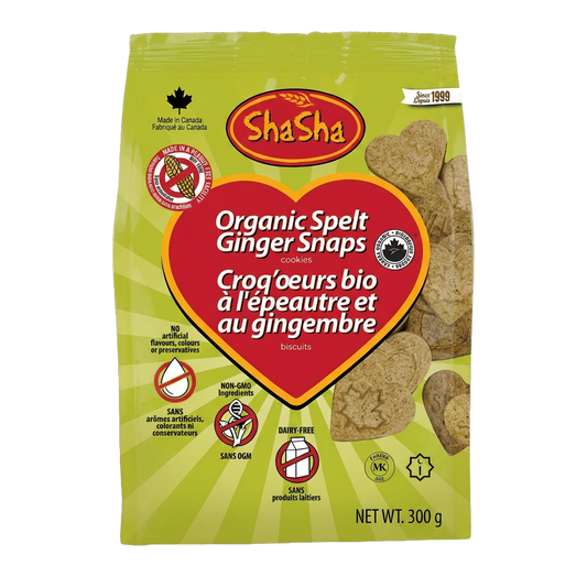 Organic Spelt Ginger Snaps