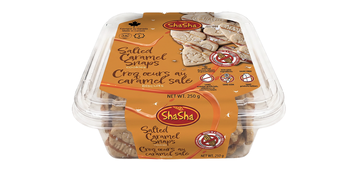 Salted Caramel Snaps